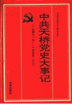 中共天桥党史大事记  1948.9-1993.12