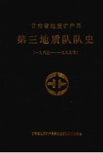 甘肃省地质矿产局第三地质队队史  1965—1995年