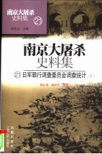 日军罪行调查委员会调查统计  下