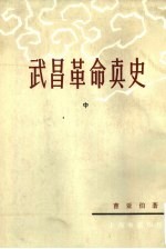 武昌革命真史  编正  中、下