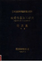 国家自然科学基金重大项目  视觉信息加工研究论文集  下