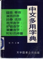 中文多用字典