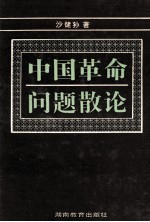 中国革命问题散论