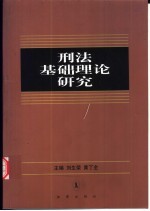 刑法基础理论研究