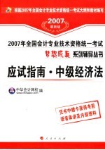 2007年全国会计专业技术资格统一考试应试指南  中级经济法