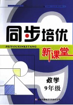 同步培优新课堂  数学  九年级