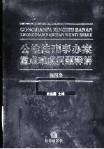 公检法刑事办案重点难点问题释解  第4卷