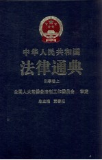 中华人民共和国法律通典  刑事卷  上