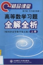 高等数学习题全解全析  上