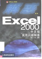 Excel 2000中文版实用问题解答