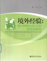 境外经验  青少年事务社会工作的项目与研究