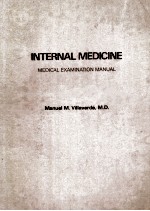 INTERNAL MEDICINE:MEDICAL EXAMINATION MANUAL