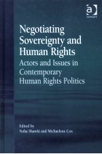 NEGOTIATING SOVEREIGNTY AND HUMAN RIGHTS  ACTORS AND ISSUES IN CONTEMPORARY HUMAN RIGHTS POLITICS