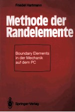 METHODE DER RANDELEMENTE BOUNDARY ELEMENTS IN DER MECHANIK AUF DEM PC