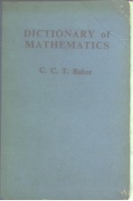 DICTIONARY of MATHEMATICS