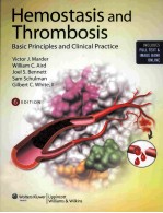 HEMOSTASIS AND THROMBOSIS BASIC PRINCIPLES AND CLINICAL PRACTICE SIXTH EDITION