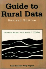 Guide to Rural Data Revised Edition