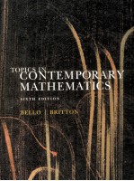 TOPICS IN CONTEMPORAY MATHEMATICS SIXTH EDITION