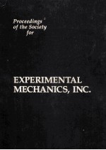 PROCEEDINGS OF THE SOCIETY FOR EXPERIMENTAL MECHANICS