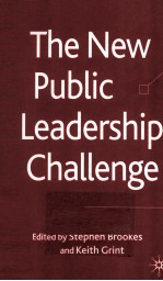 THE NEW PUBLIC LEADERSHIP CHALLENGE