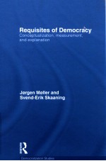 REQUISITES OF DEMOCRACY  CONCEPTUALIZATION