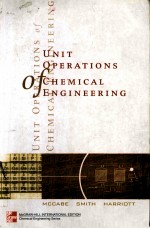 UNIT OPERATIONS OF CHEMICAL ENGINEERING  SIXTH EDITION