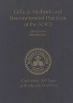 official methods and recommended practices of the aocs section A B C D E F G H J M S T