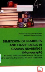 dimension of n-groups and fuzzy ideals in gamma enarrings (monograph) nearring finite goldie dimensi