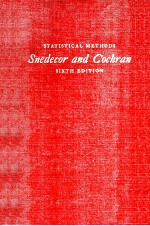 STATISTICAL METHODS SNEDECOR AND COCHRAN SIXTH EDITION