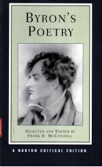 BYRON'S POETRY  AUTHORITATIVE TEXTS LETTERS AND JOURNALS CRITICISM IMAGES OF BYRON