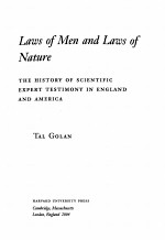 LAWS OF MEN AND LAWS OF NATURE