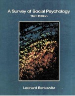 A SURVEY OF SOCIAL PSYCHOLOGY THIRD EDITION