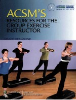 acsm's resources for the group exercise instructor