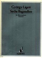 Sechs Bagatellen für bl?serquintett stimmen ED 6407