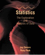 STATISTICS THE EXPLORATION AND ANALYSIS OF DATA SECOND EDITION