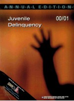 JUVENILE DELINQUENCY 00/01 FIRST EDITION