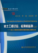 岩土工程丛书  13  岩土工程实验、检测和监测  上  岩土工程实录及疑难问题答疑笔记整理之四
