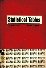 STATISTICAL TABLES