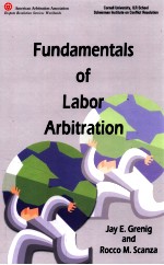 FUNDAMENTALS OF LABOR ARBITRATION