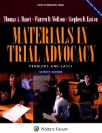 MATERIALS IN TRIAL ADVOCACY  PROBLEMS AND CASES  SEVENTH EDITION