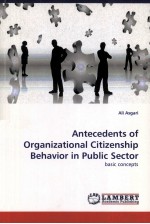 ANTECEDENTS OF ORGANIZATIONAL CITIZENSHIP BEHAVIOR IN PUBLIC SECTOR  BASIC CONCEPTS