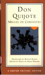 DON QUIJOTE  MIGUEL DE CERVANTES  A NORTON CRITICAL EDITION