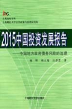 2015中国投资发展报告  中国地方政府债务风险的治理