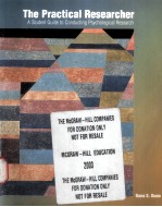 The Practical Researcher A Student Guide to Conducting Psychological Research