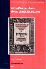 conrad summenhart's theory of individual rights