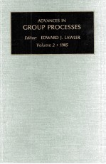 ADVANCES IN GROUP PROCESSES A RESEARCH ANNUAL VOLUME 2.1985