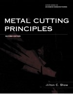 METAL CUTTING PRINCIPLES SECOND EDITION