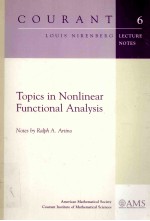 TOPICS IN NONLINEAR FUNCTIONAL ANALYSIS 6