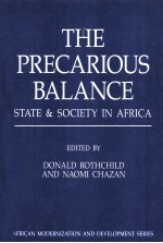 THE PRECARIOUS BALANCE  STATE AND SOCIETY IN AFRICA