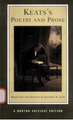 KEATS'S POETRY AND PROSE  AUTHORITATIVE TEXTS CRITICISM